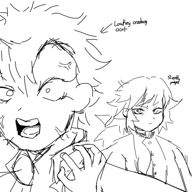 Sanemi and giyuu