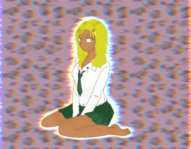 オーラ見える系女子