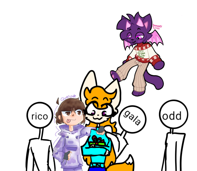 Christmas collab😋😋😋😋