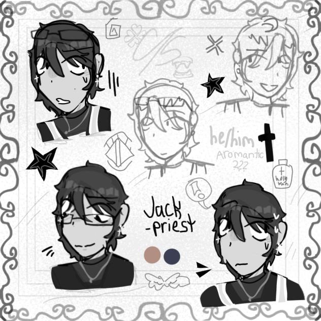 Priest sketch sheet thing uhhhhhh