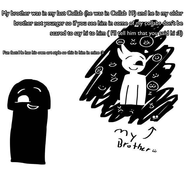 info about my bro (he was in Collab 19)