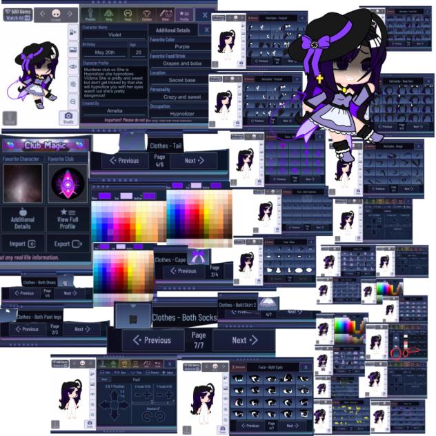 Murderer club oc