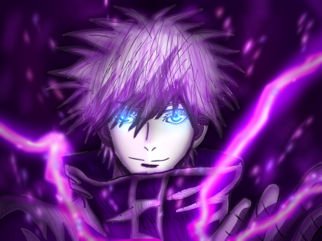 五条悟　虚式🟣