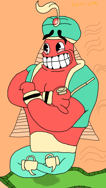 ~Djimmi The Great~ (Cuphead Speed Paint!