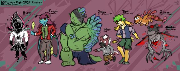 New ocs for Artfight