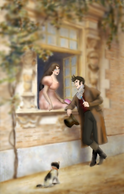 the romantic visit 10th doctor and Anne