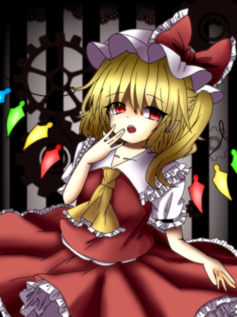 フランドール 塗りました。