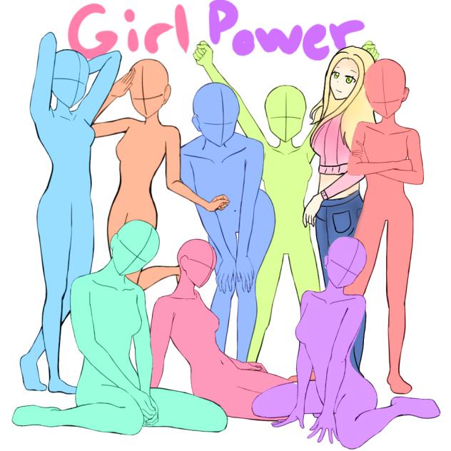Girl Power Collab - ibisPaint
