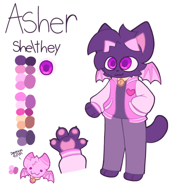 I redesign my OC