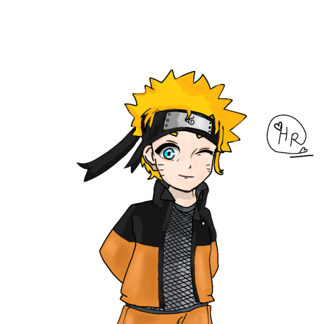 Naruto but in my style
