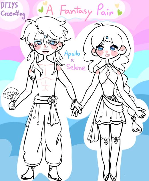 A fantasy DTIYS!(still creating)