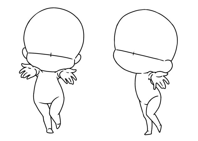 eggポーズ(ミニキャラ)