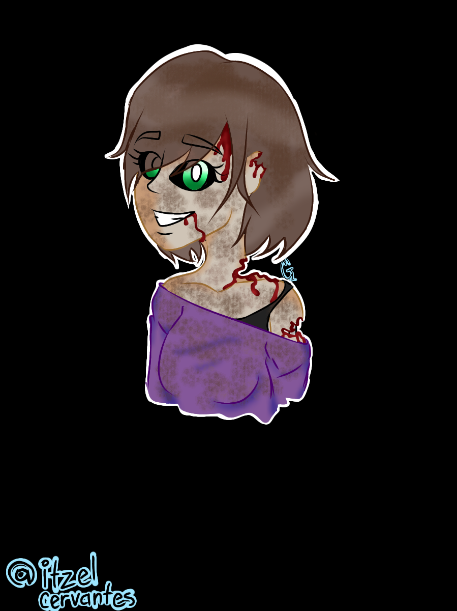 Zombie Girl - ibisPaint