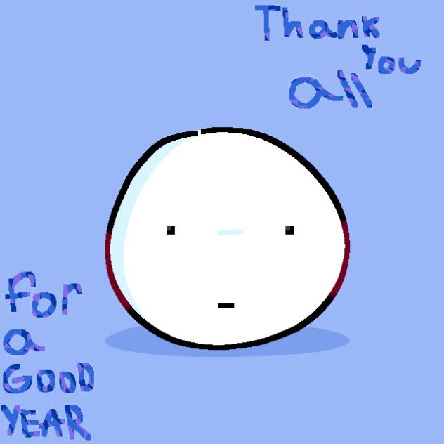 Thank You All for a Good Year (Clear ve)