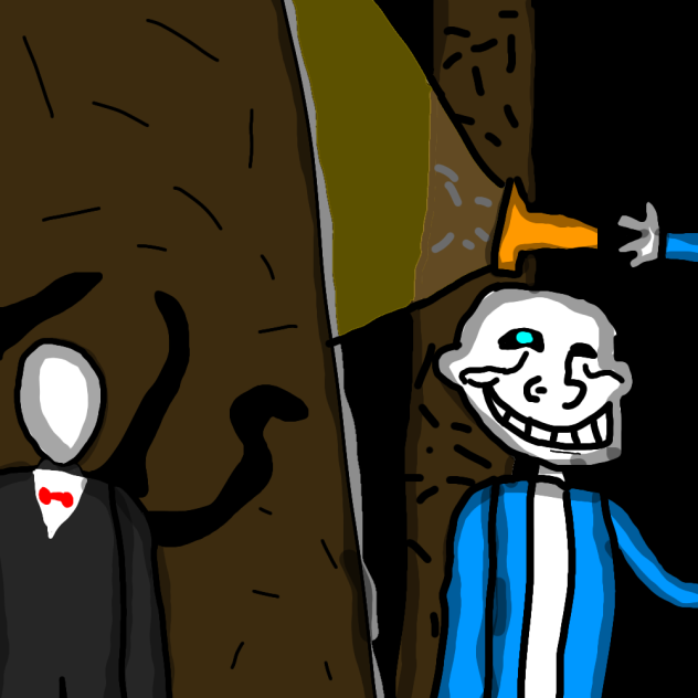 V2 of my Slenderman drawing
