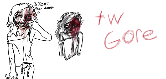 Tw gore and eye pulling