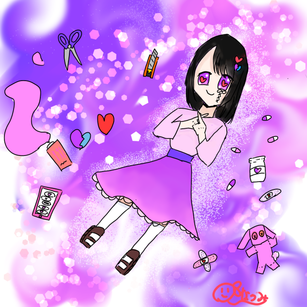 こうゆう絵描いてみたかったんだよね