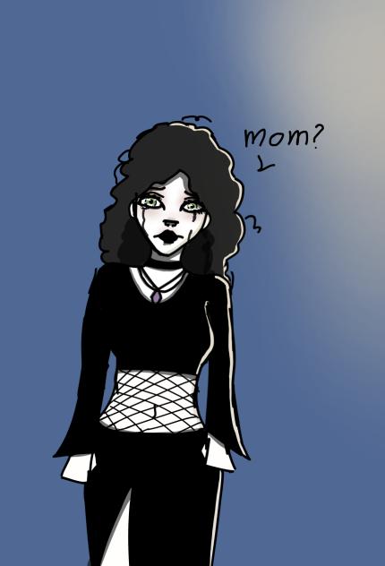 My oc sees her mom die