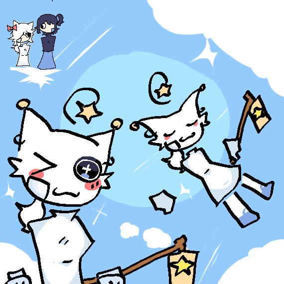 white cat 🌟