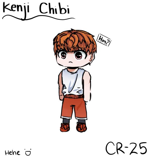 Kenji as a chibi