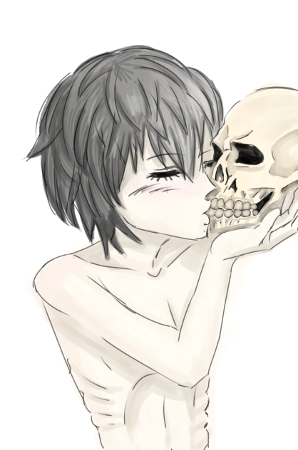 boy kissing his lover