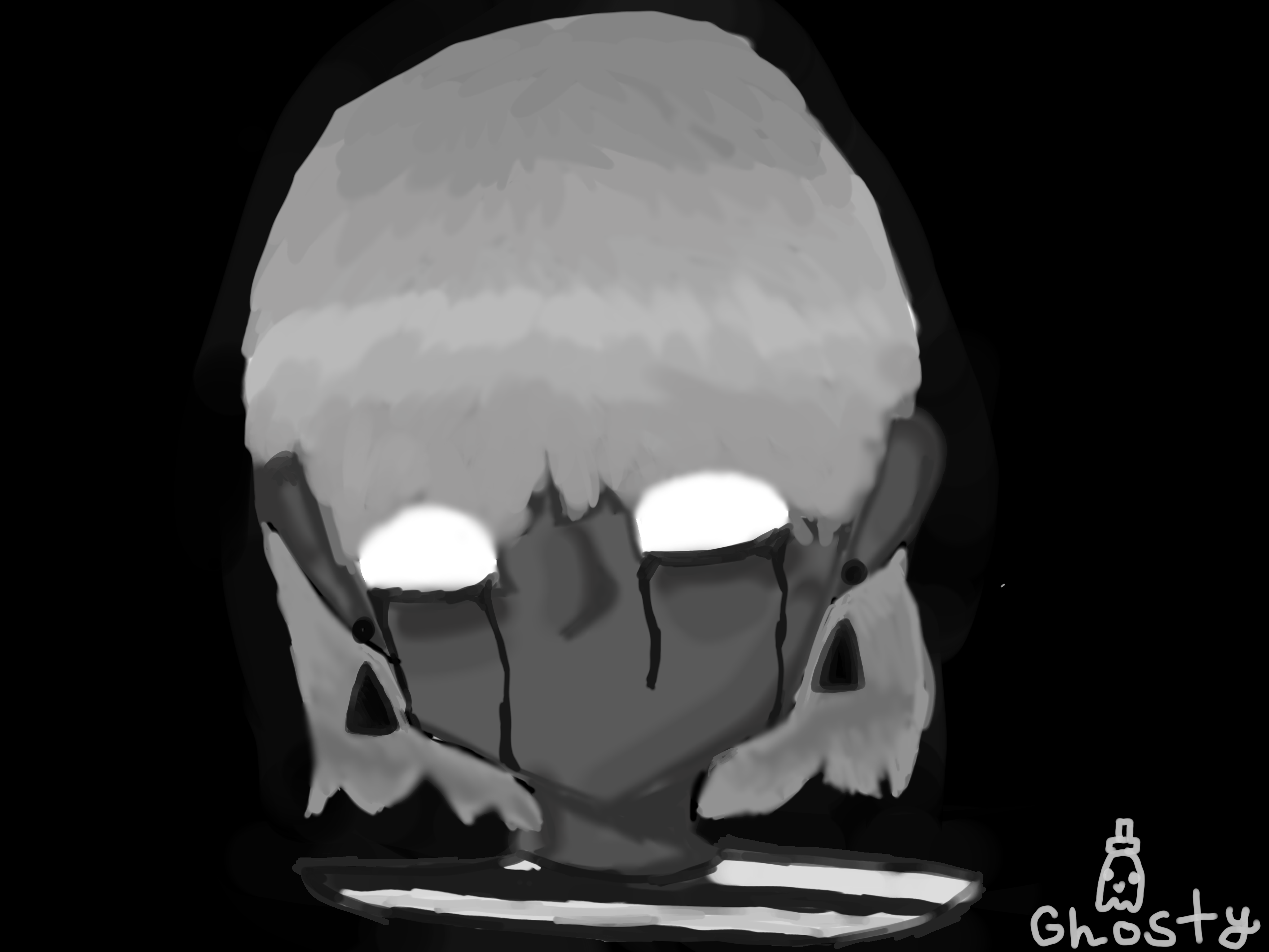 Behind the mask - ibisPaint