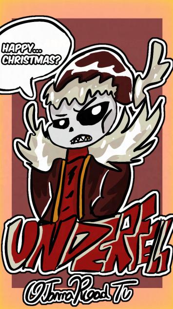 Underfell Christmas Sans
