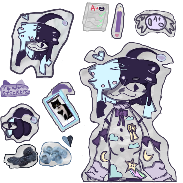 Stickers Of my Fpe Oc Melendez