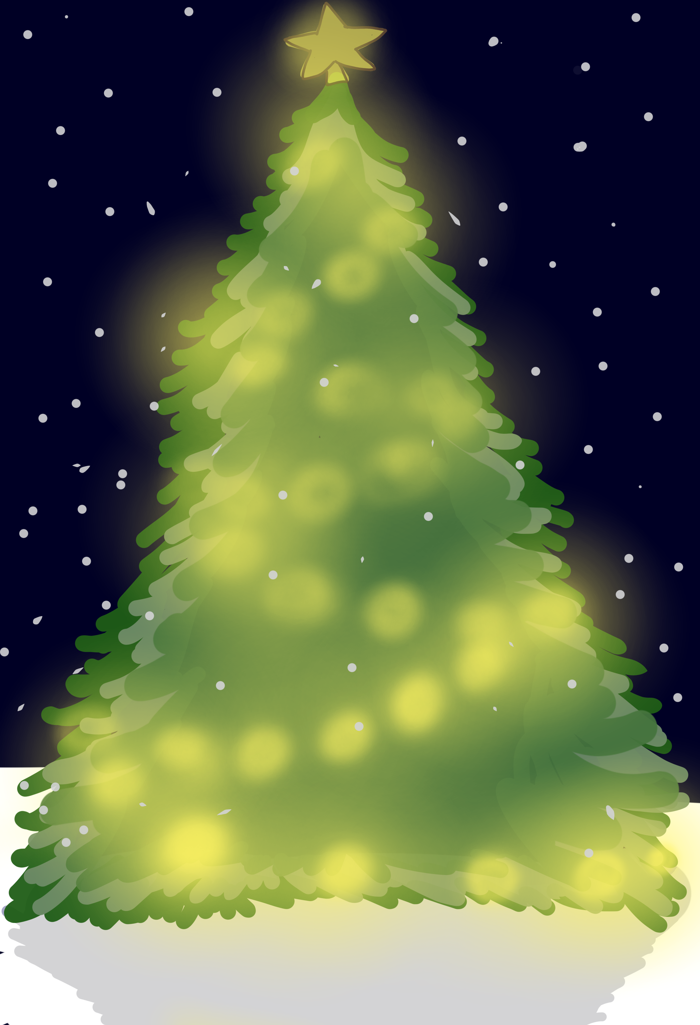 Christmas tree - ibisPaint