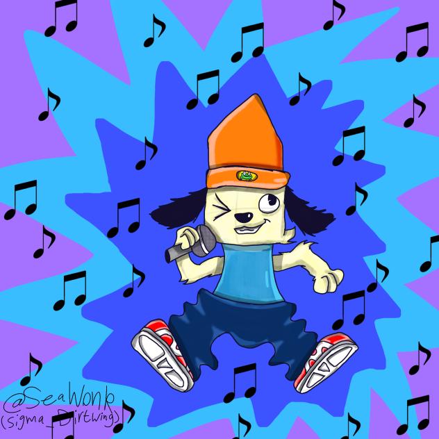 Parappa fanart-Parappa the Rapper fanart