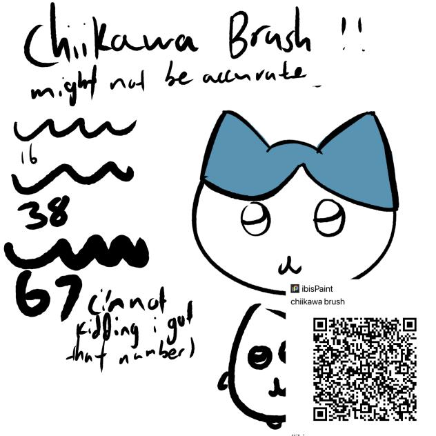 Chiikawa brush