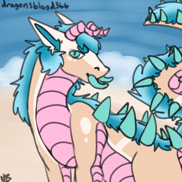beach horosaur