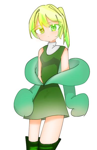 頑張って透明感出した落書き
