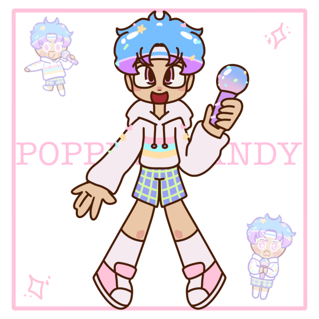 popping candy cookie