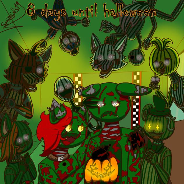 8 days until halloween