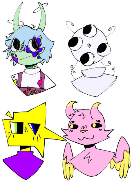 Alien designs - ibisPaint