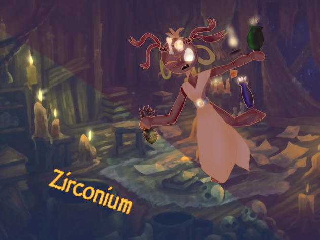 Zirconium periodic humans