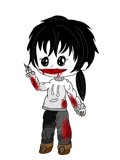 Jeff the Killer but cuter