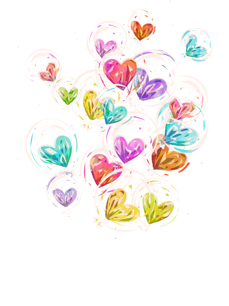 Heart balloons
