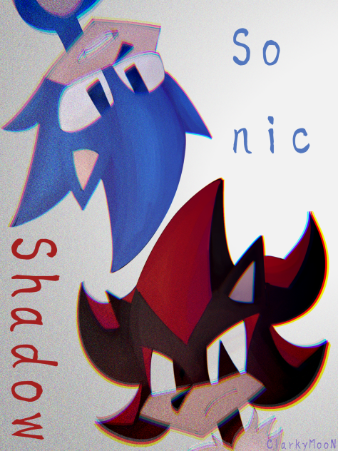 ❤🖤🤍 × 💙