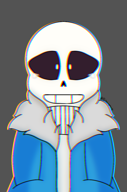 Speedpaint Sans Undertale - ibisPaint