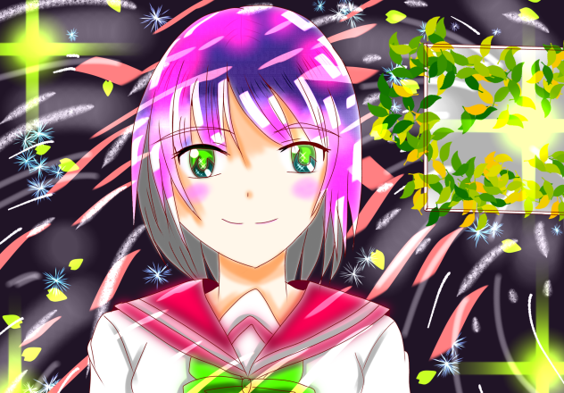 色たちが、飛び交う❗