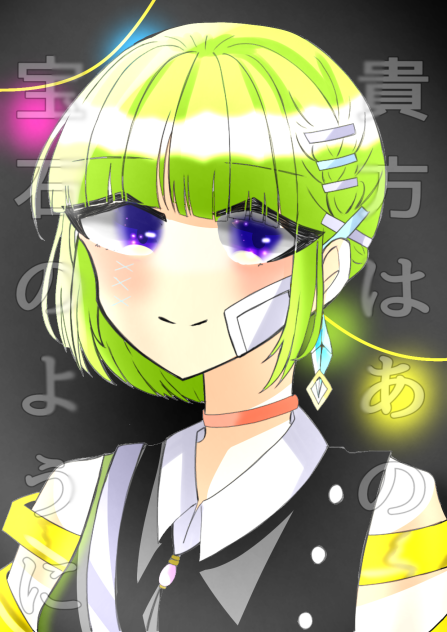 昆布さんの線画を塗らせて頂きました！