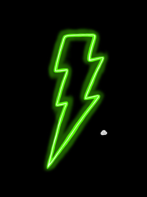 Neon sign