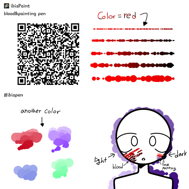 blood&painting pen - ibisPaint