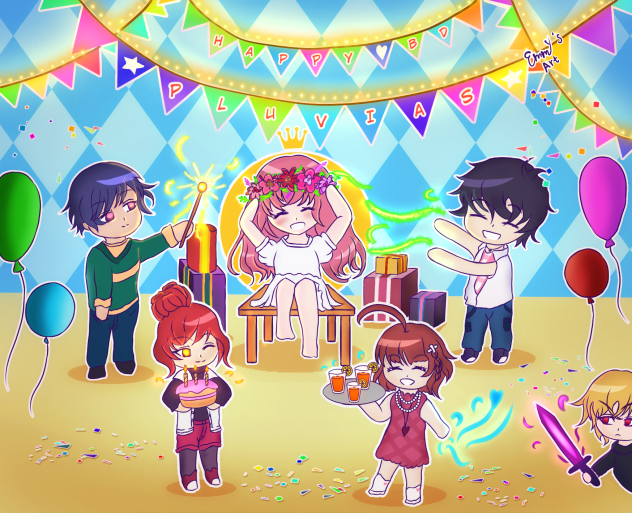 Happy birthday Pluvias