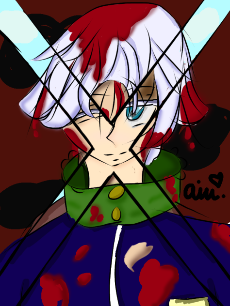 before fight vs after the fight. - ibisPaint