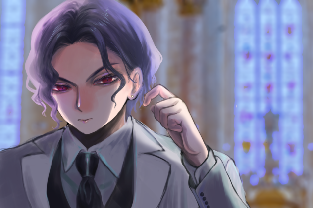 片耳ピアス絶対似合うよねっていう絵