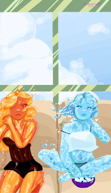 Opposites attract…