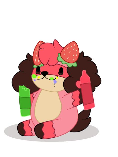 Little animation of my friends oc